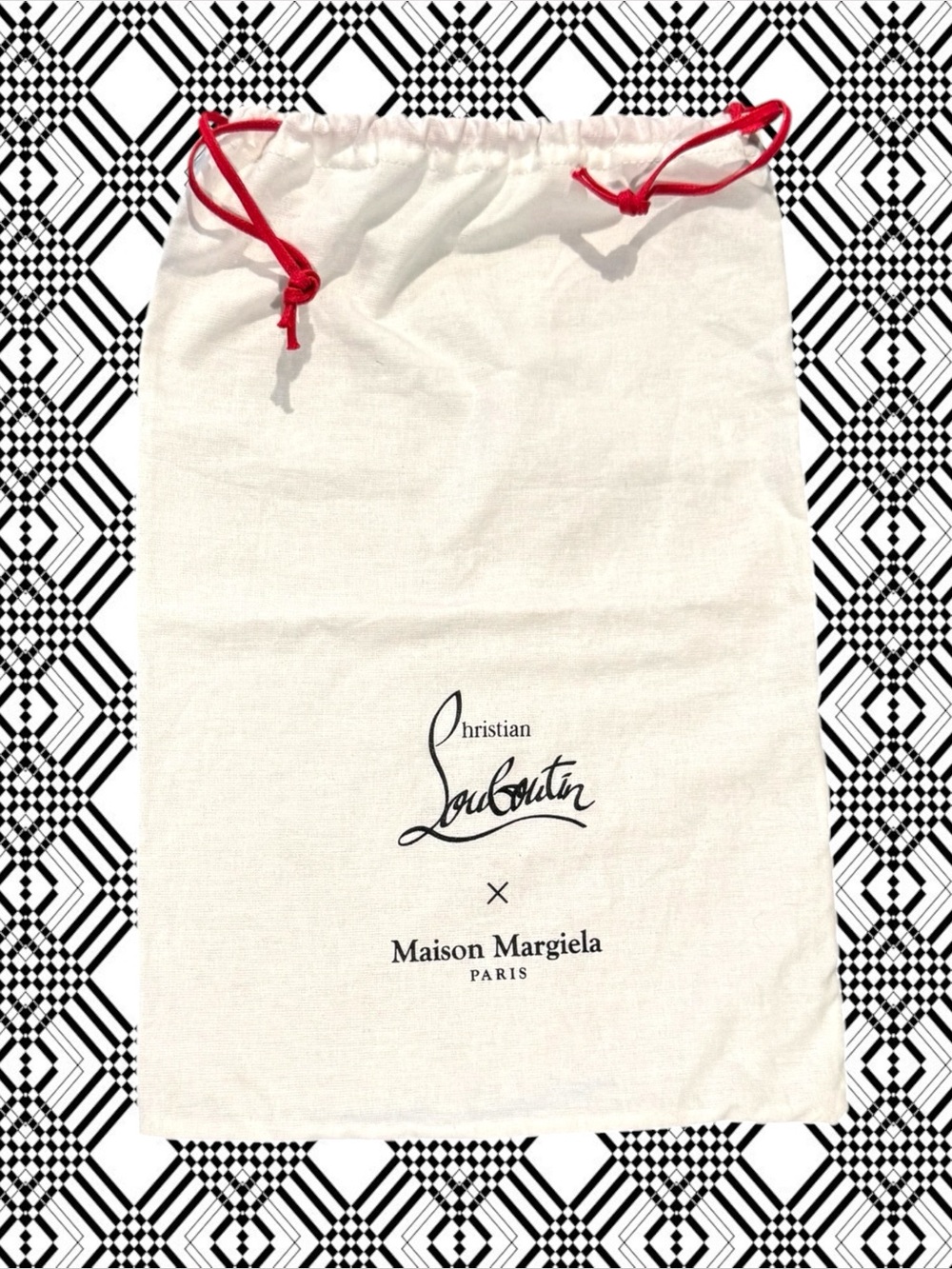 Christian Louboutin X  Maison Margiela Dust Bag